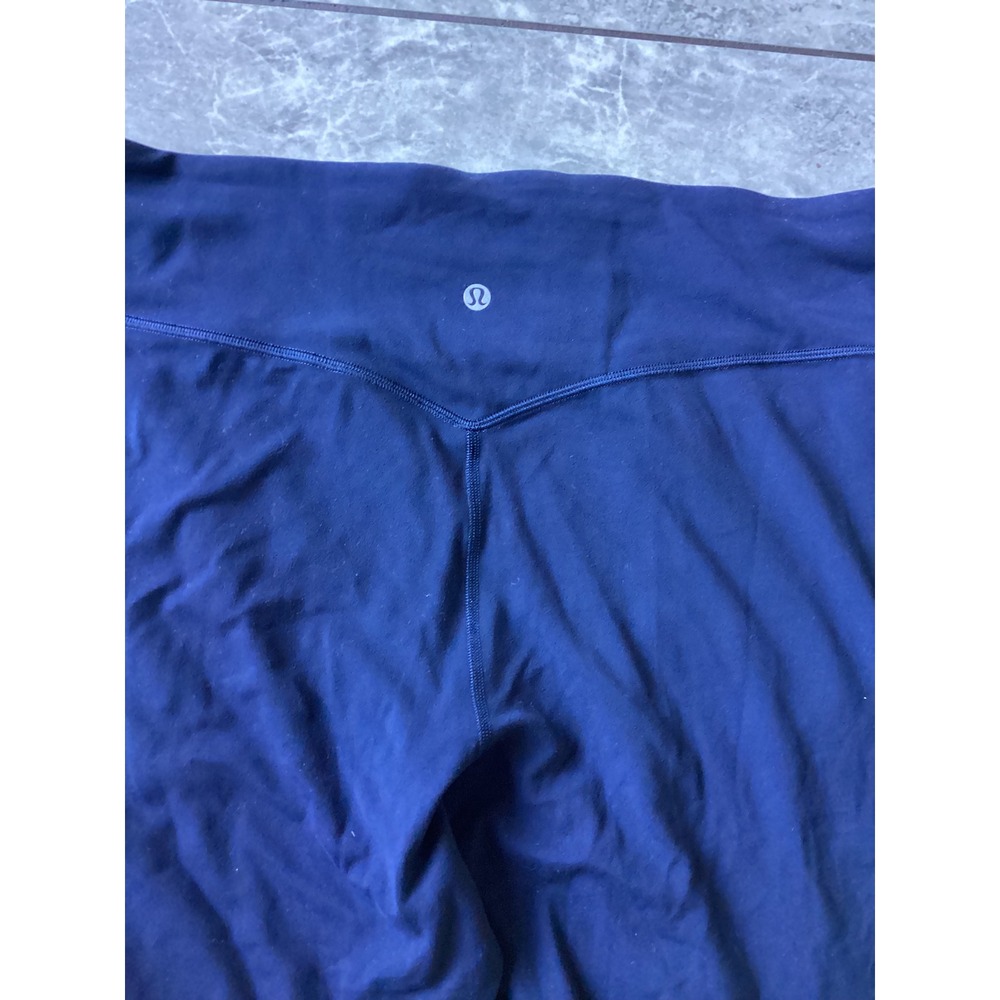 Lululemon Align Jogger 28 Navy Blue Nulu Yoga Pants LW5CQ2S Size 14 - Picture 4 of 8